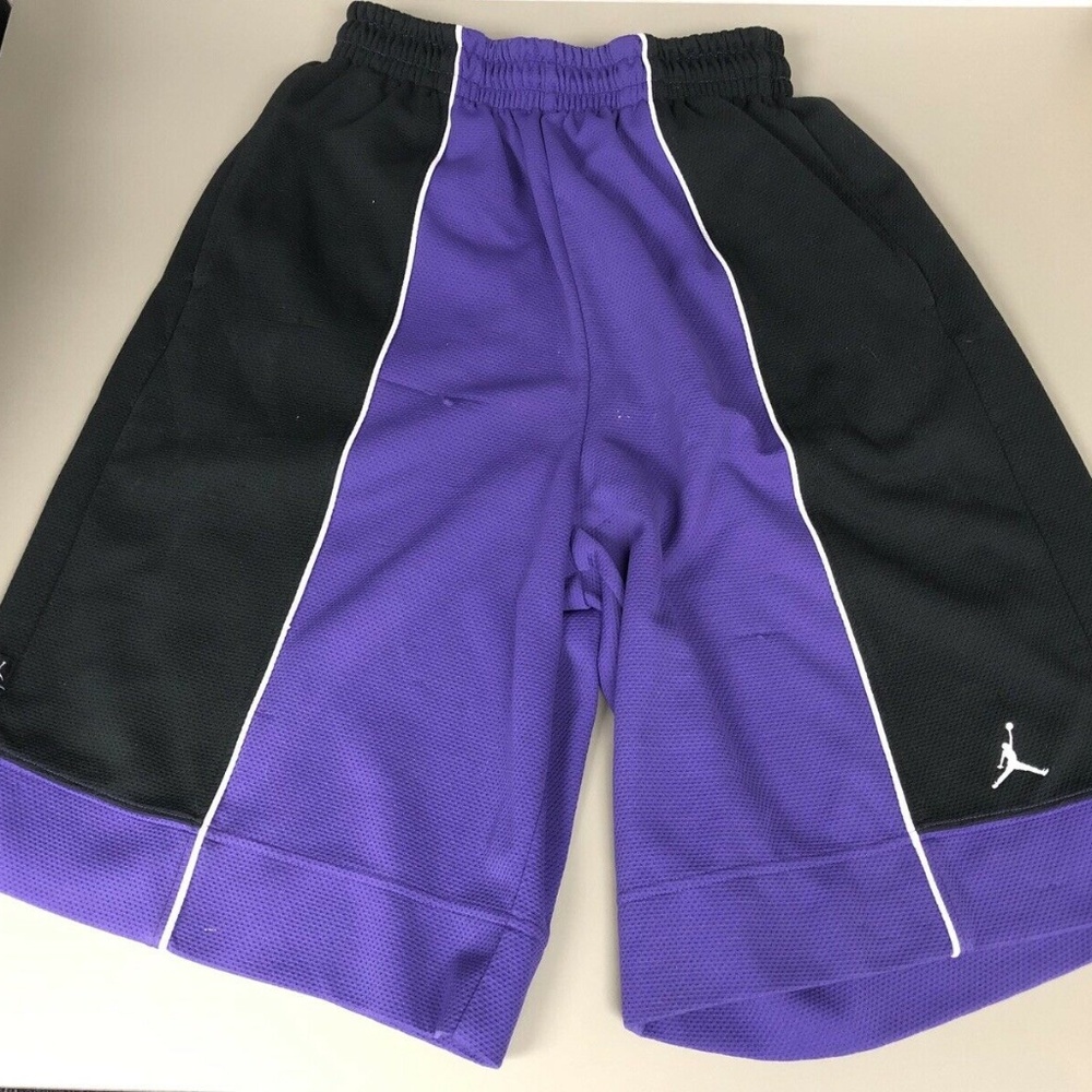 Jordan Basketball Shorts Purple Retro 90's • M